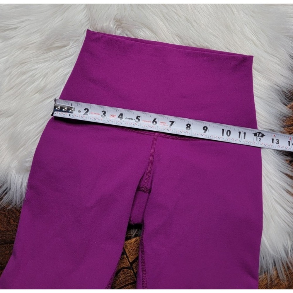 Lululemon Wunder Under Leggings High Rise 30" Inseam Women's Size 2 Purple - Picture 5 of 7